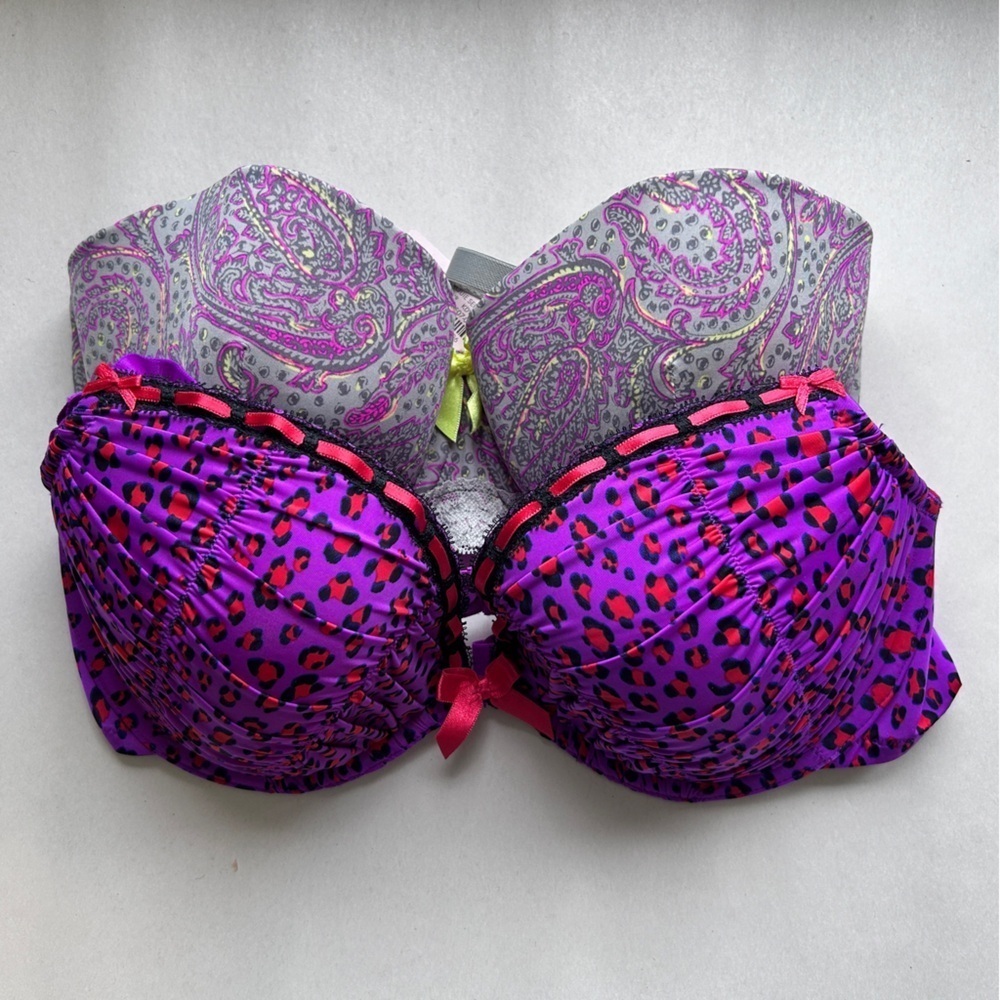 Le Senza women’s Bras Size 32DD (lot of 2) NWT perfectly Me push Up feminine